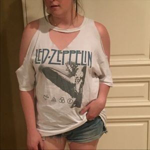 Led Zeppelin Cut-Out Tee